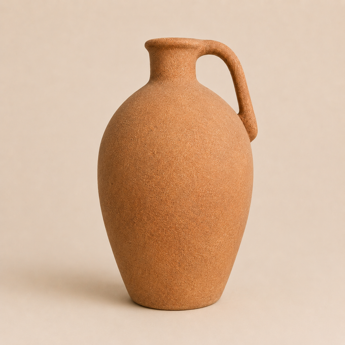 Jug Vase 28cm in Terracotta Clay