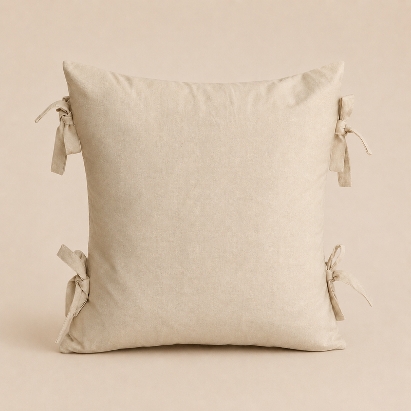 Tie Edge Cushion 45cm