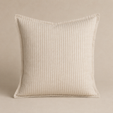 Oat Meadow Stripe Linen Cushion 45cm