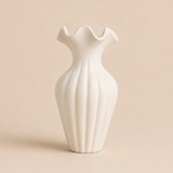 Fluted Petal Vase