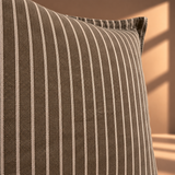 Coffee Tailored Stripe 45cm