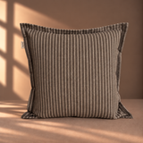 Coffee Tailored Stripe 45cm