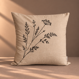 Gathered Botanical 45cm - Putty