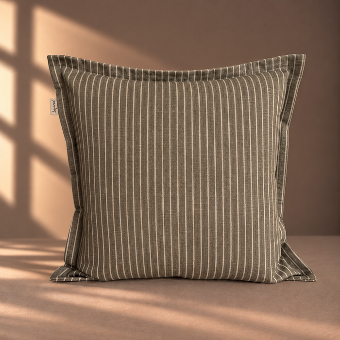 Olive Tailored Stripe 45cm
