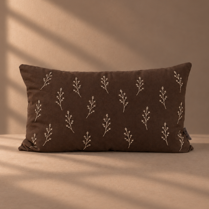 Quiet Sprig Boudoir 30x50cm - Cocoa